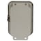 Wiegmann Quick Release Padlock Latch Electrical Enclosures, 6 in H, 6 in D, 6 in W, 4X, Fiberglass HW-RHJ60606CHQRW - alternate 4